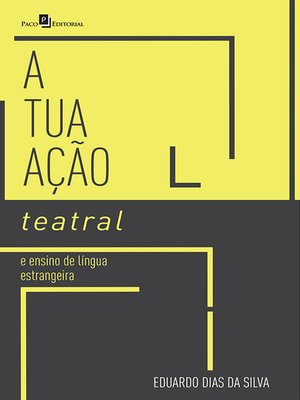 cover image of Atuação teatral e ensino de língua estrangeira